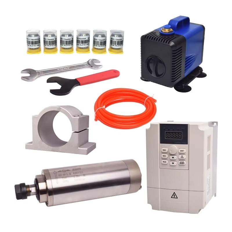 GDZ80 2.2KW Water Cooled Spind - 2.2Kw Water Cooled Spindle Kit Vfd recension och pris