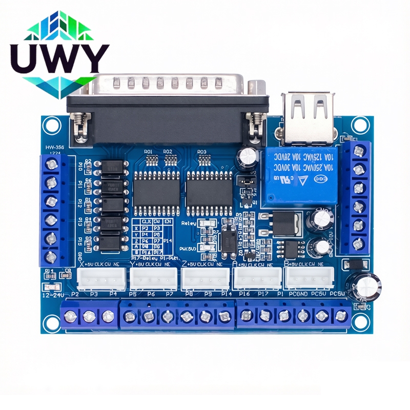 MACH3 CNC Breakout Board 5 Axi - 5 Axis Cnc Breakout Board Interface Mach3 recension och pris