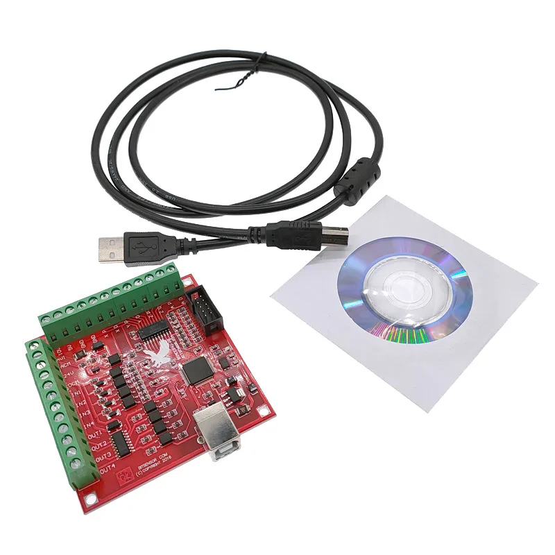 Breakout Board CNC USB MACH3 4 - Mach3 Usb Cnc Controller 4 Axis 100Khz recension och pris